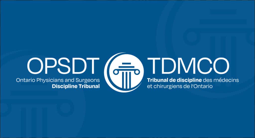 Ontario Physicians and Surgeons Discipline Tribunal logo