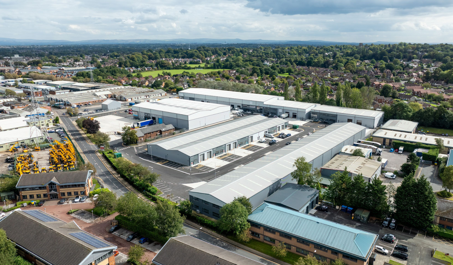 Oxford acquires Manchester industrial estate from Network Space Developments for £47 million via M7