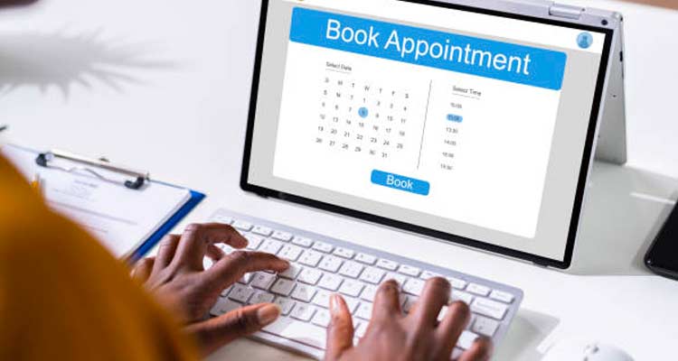 Book an appointment with us