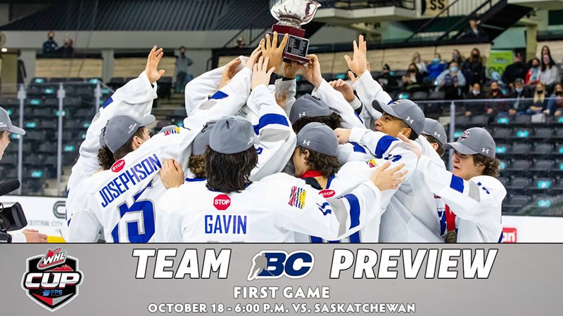 TEAM BC PREVIEW - 2023 WHL CUP