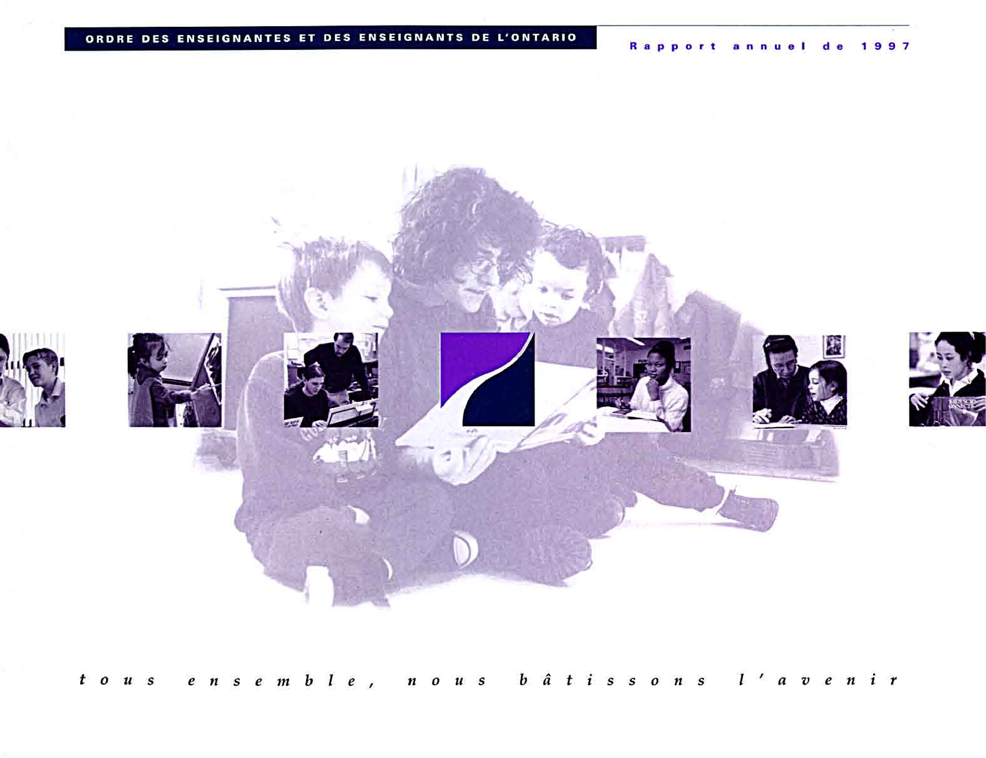 Couverture de rapport annuel 1997