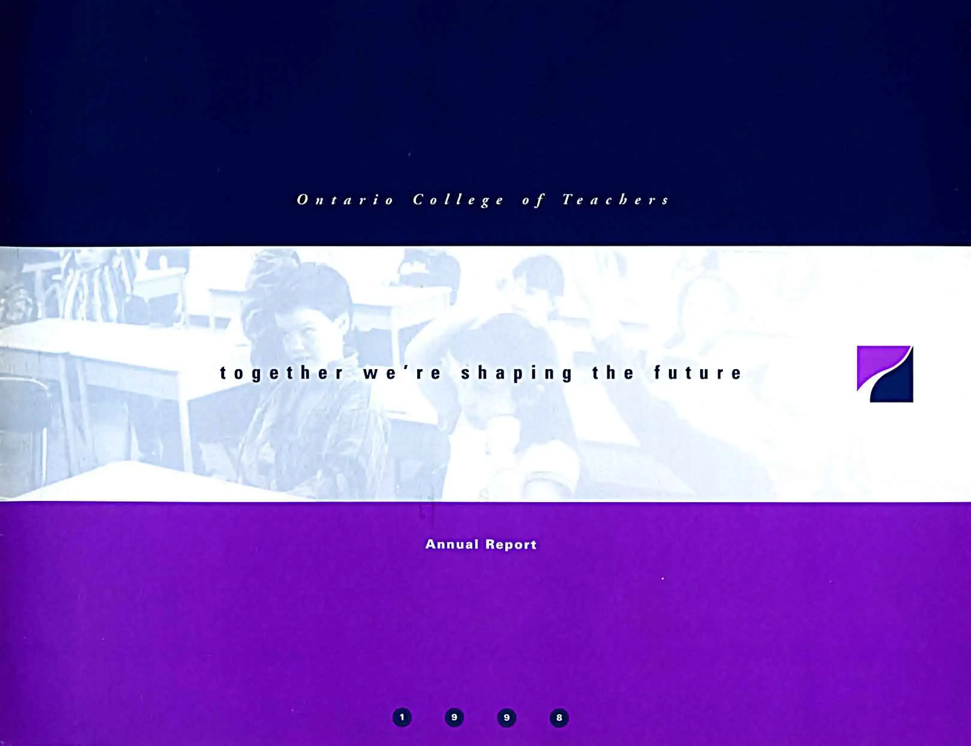 1998 Annual Report cover