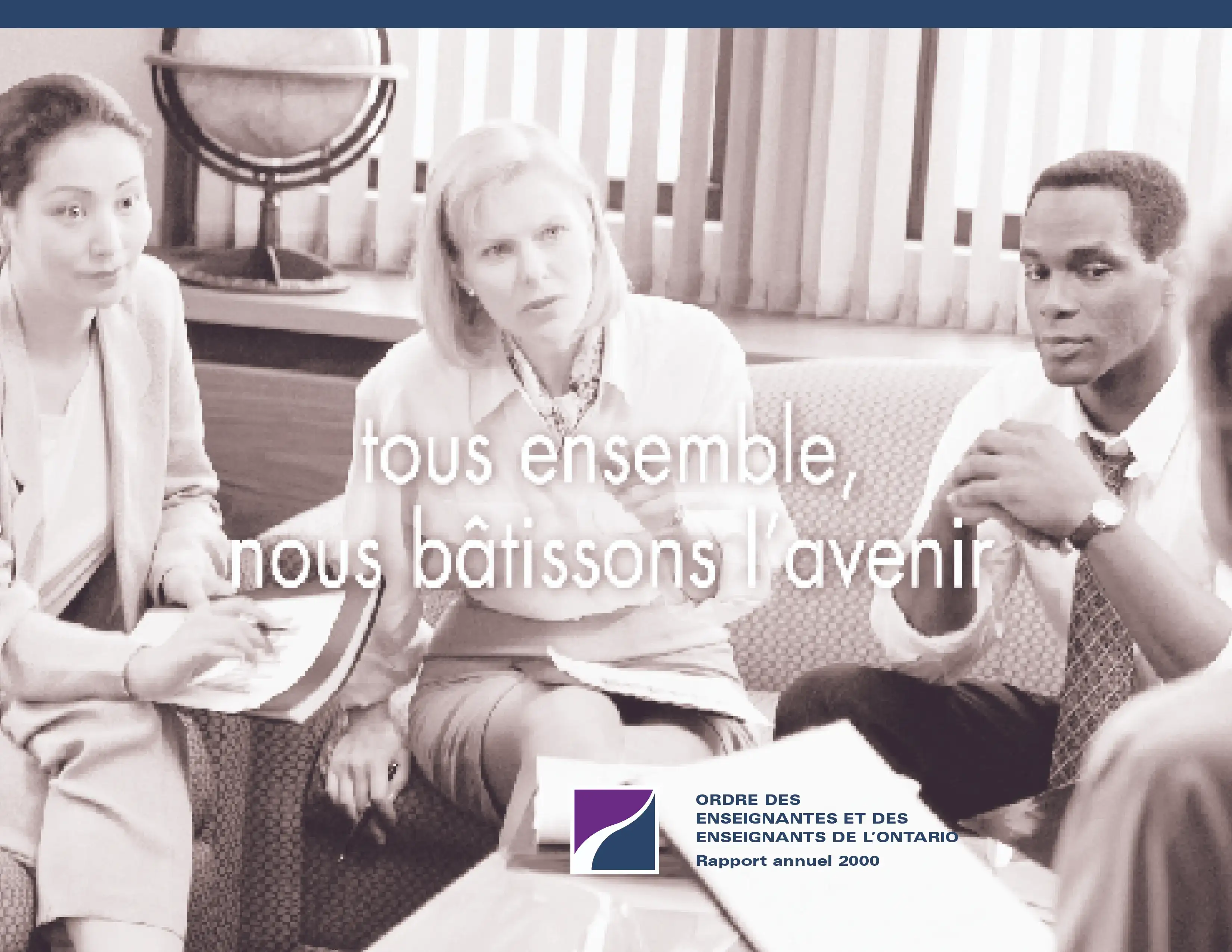Couverture de rapport annuel 2000