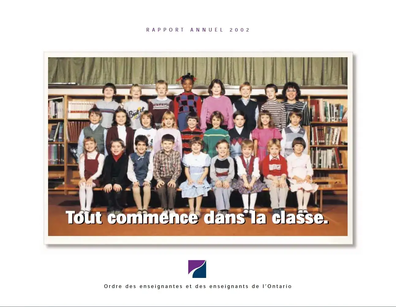 Couverture de rapport annuel 2002