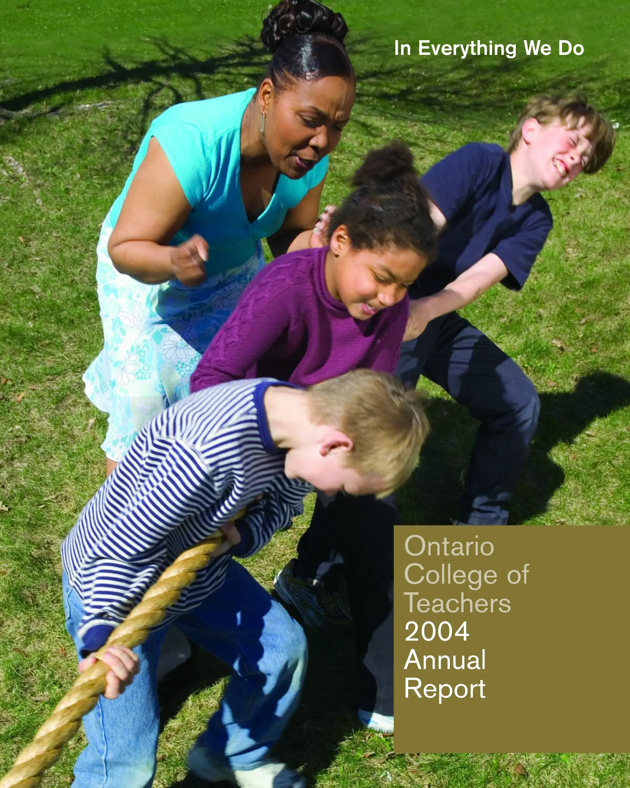2004 Annual Report cover