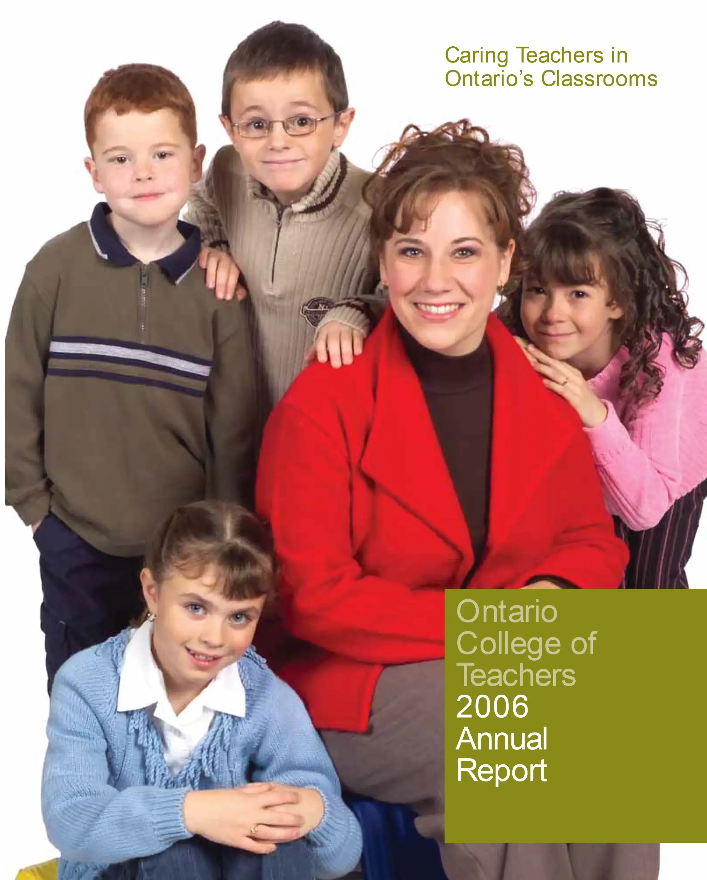 2006 Annual Report cover