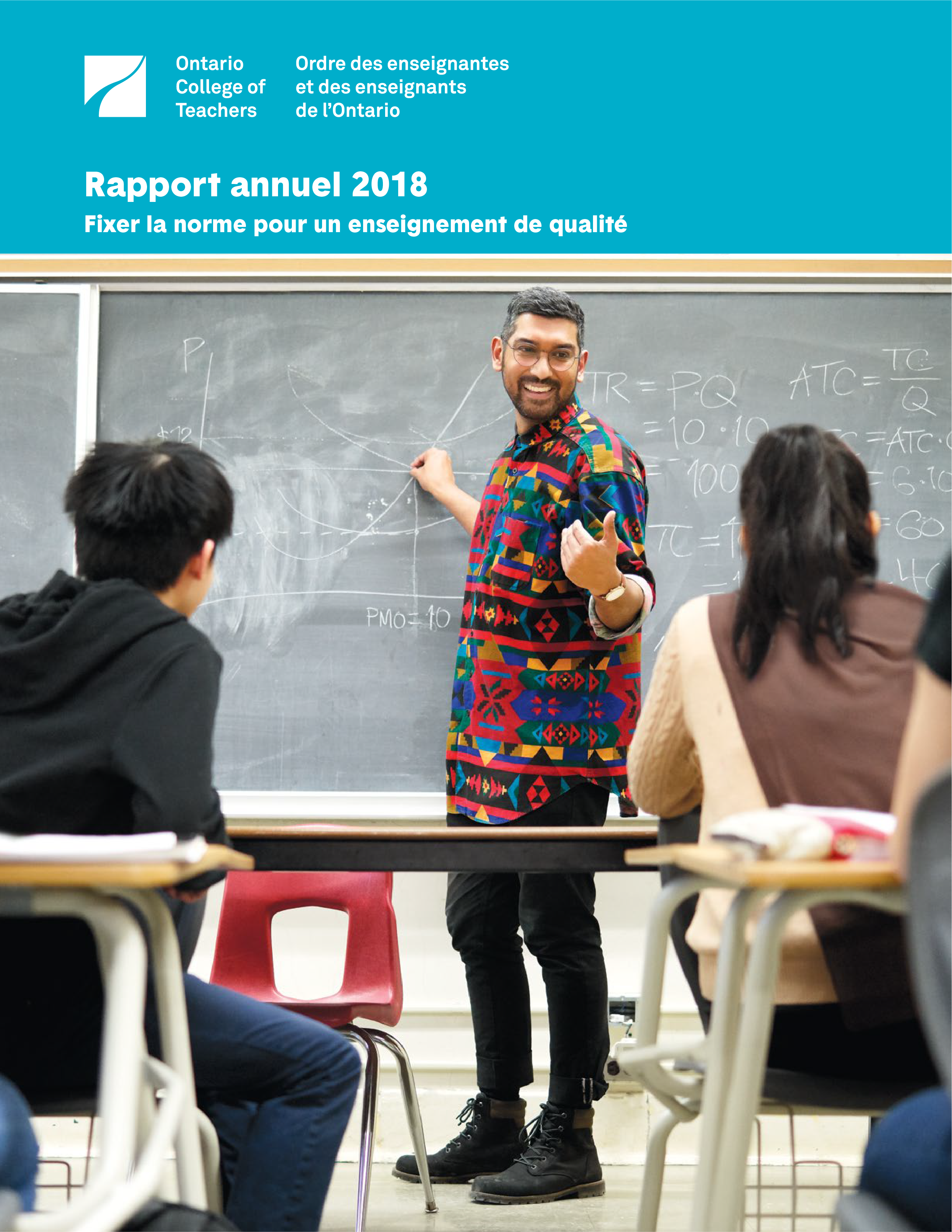 Couverture de rapport annuel 2018