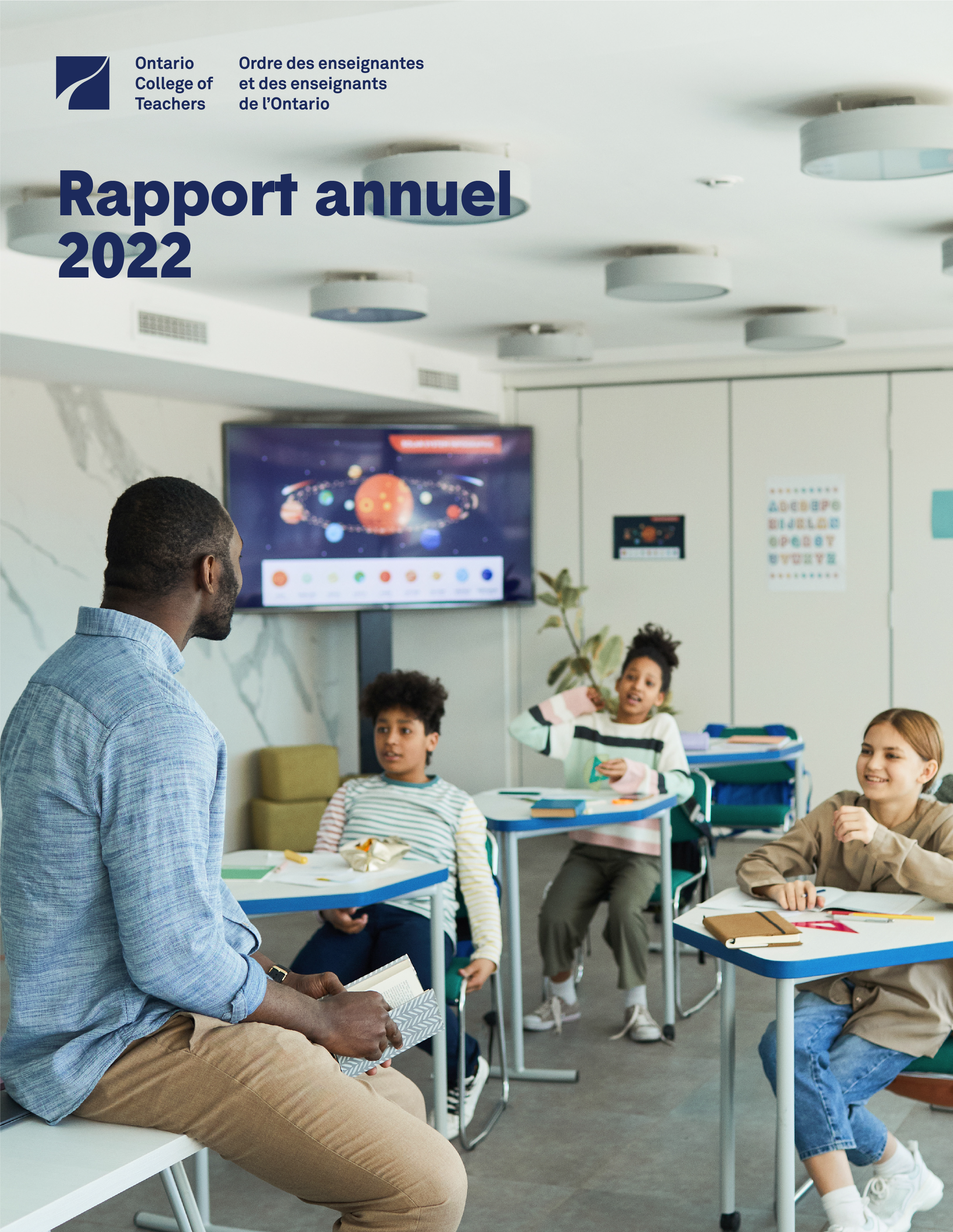 Couverture de rapport annuel 2022