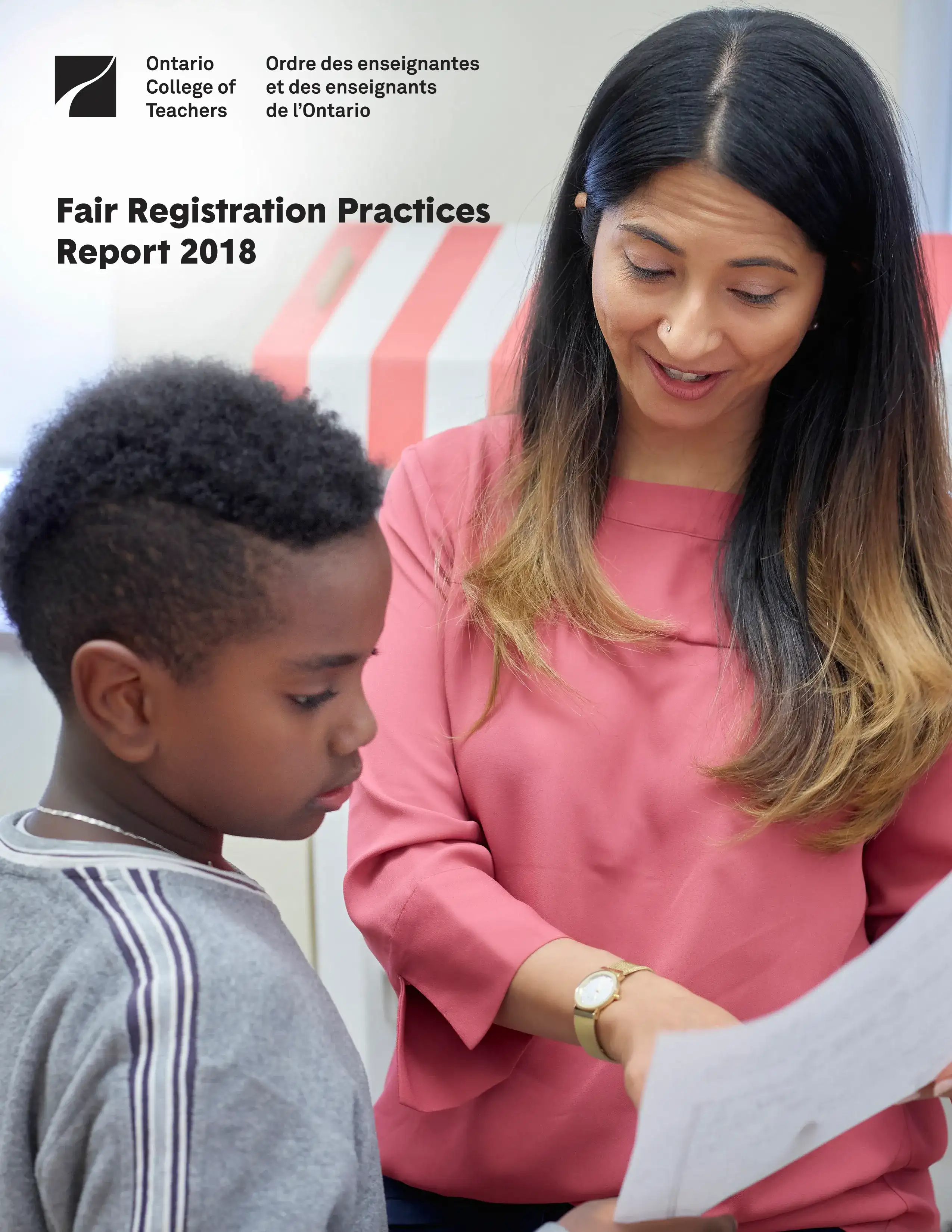 Fair Registration Practices Report 2018 cover