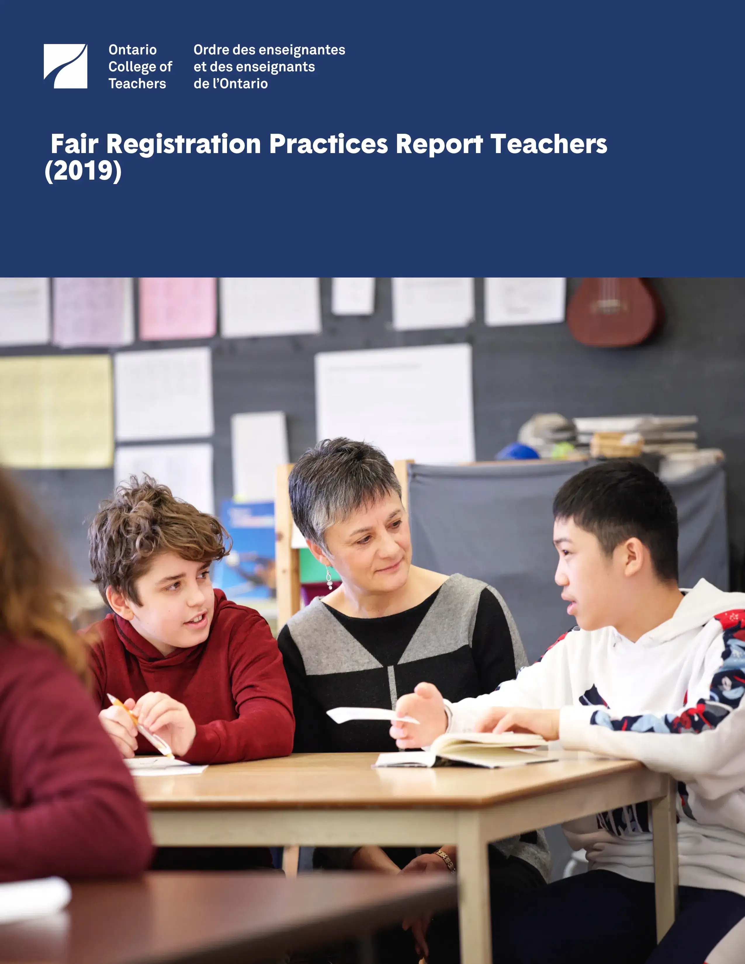 Fair Registration Practices Report 2019 cover