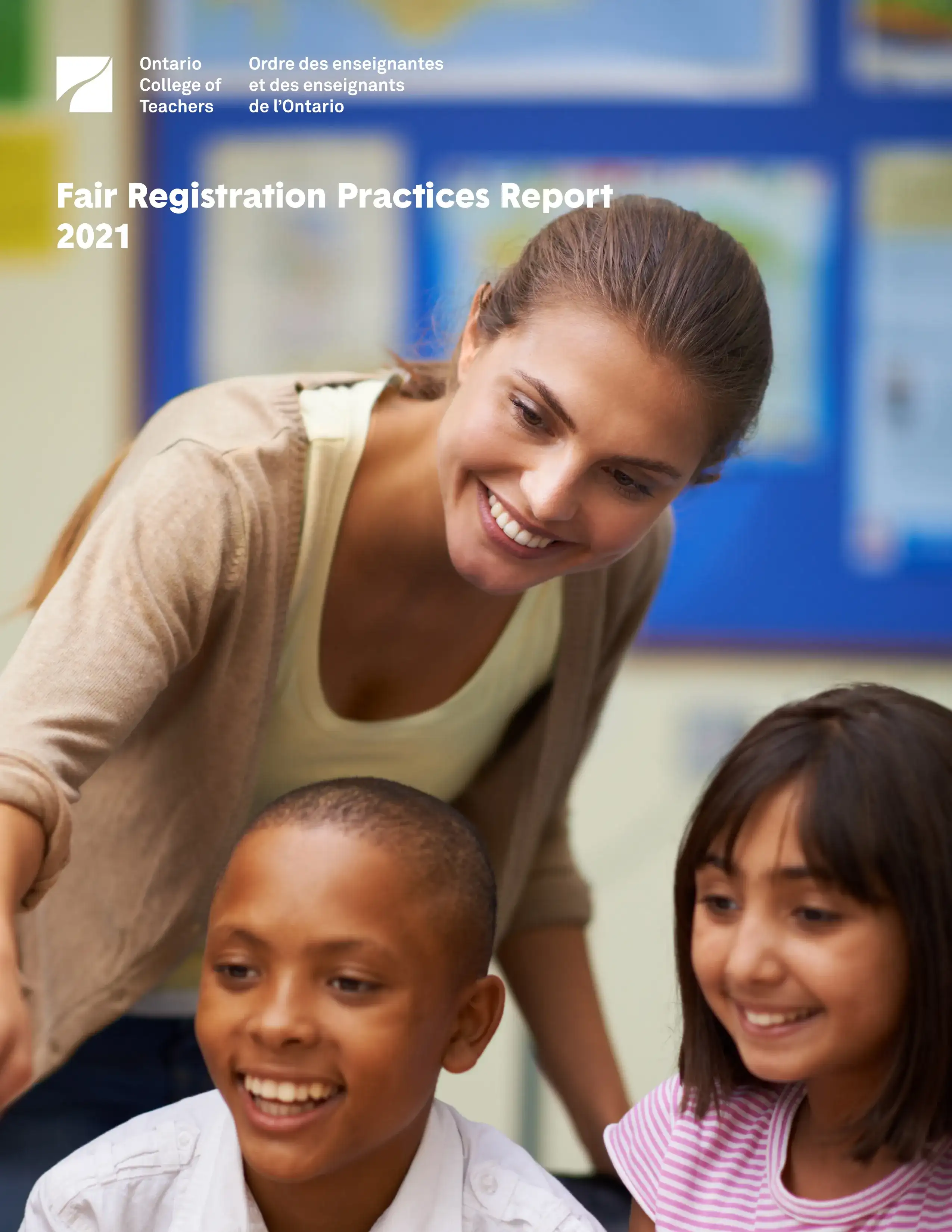 Fair Registration Practices Report 2021 cover