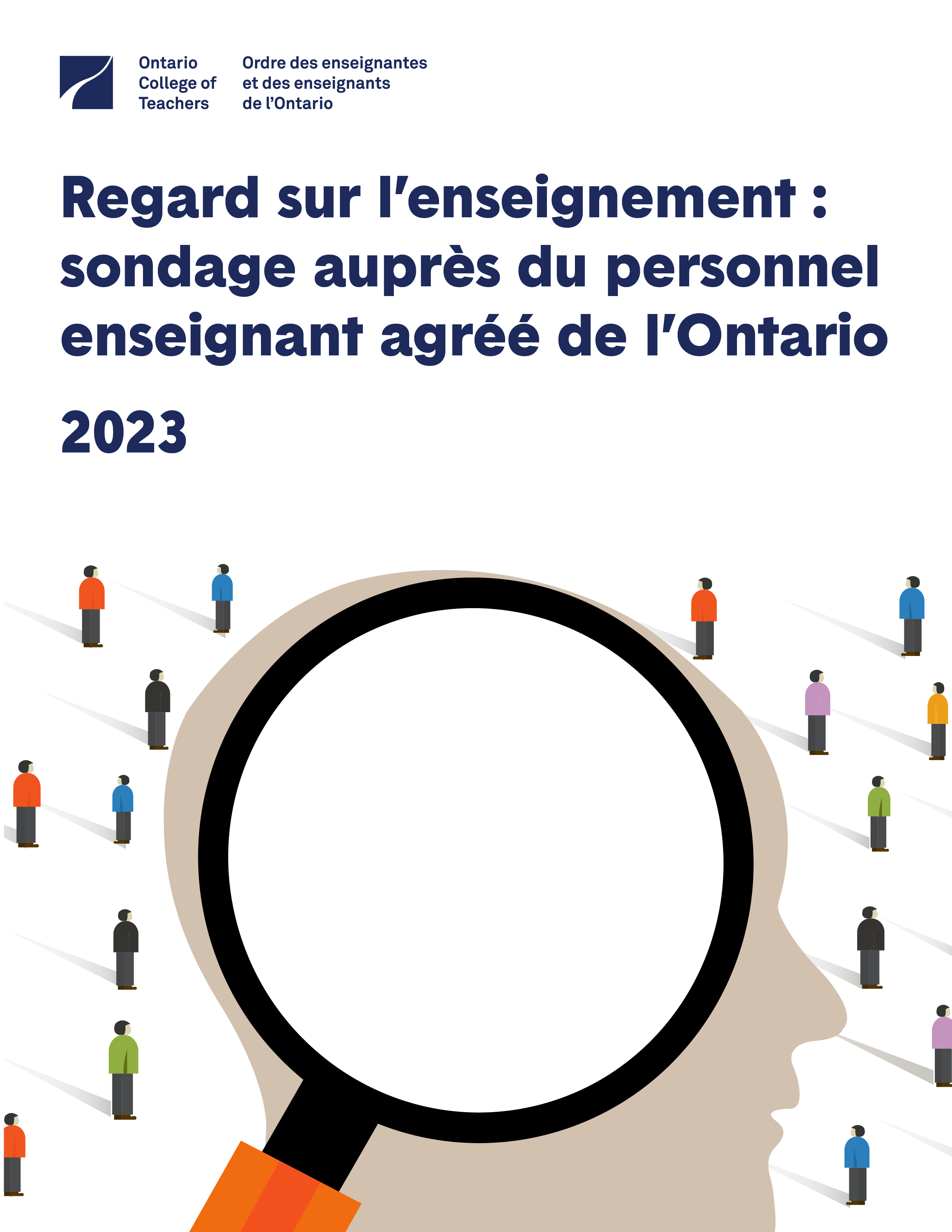 Couverture de Regard sur l'enseignement 2023