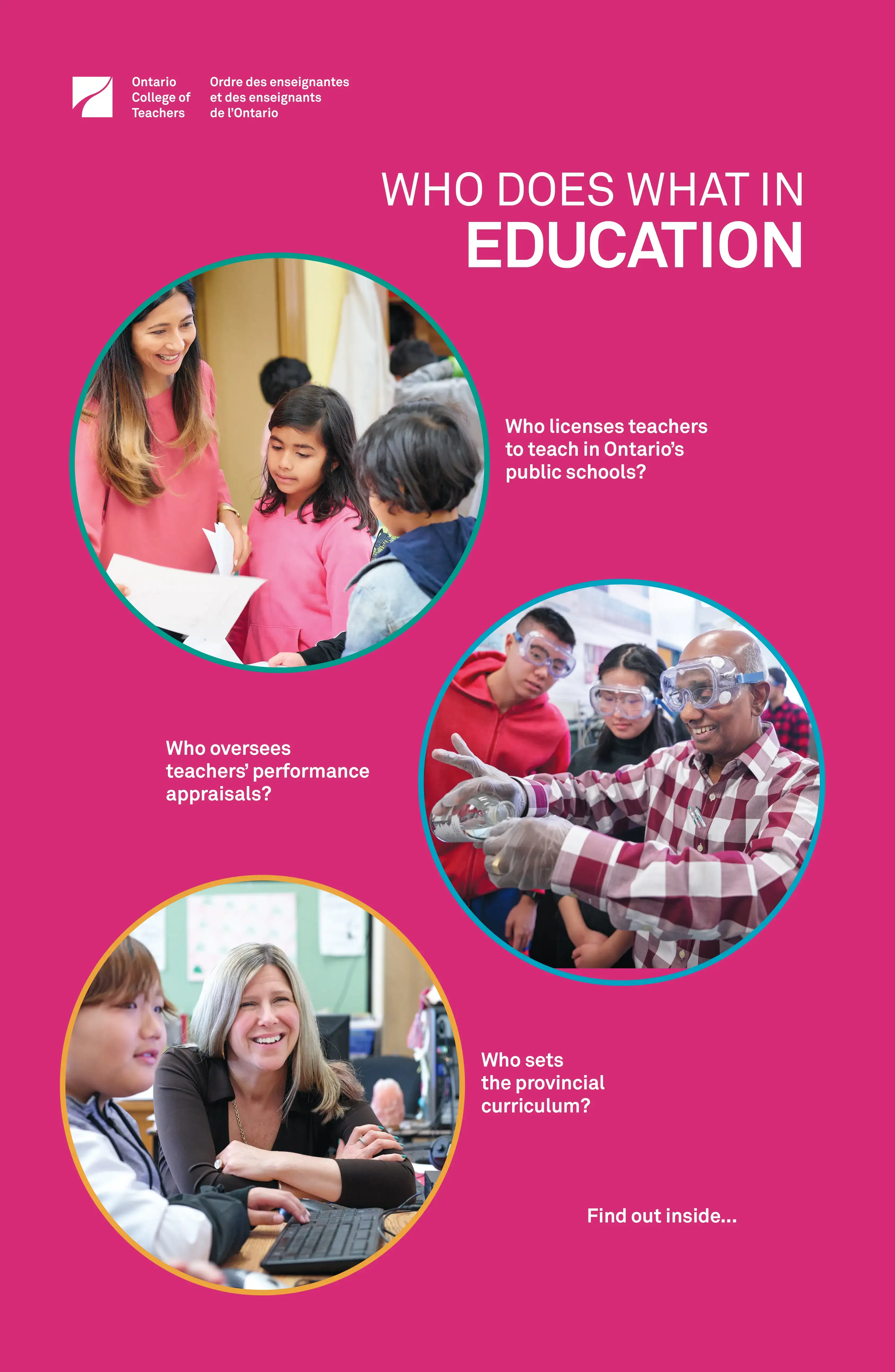 Who Does What in Education cover