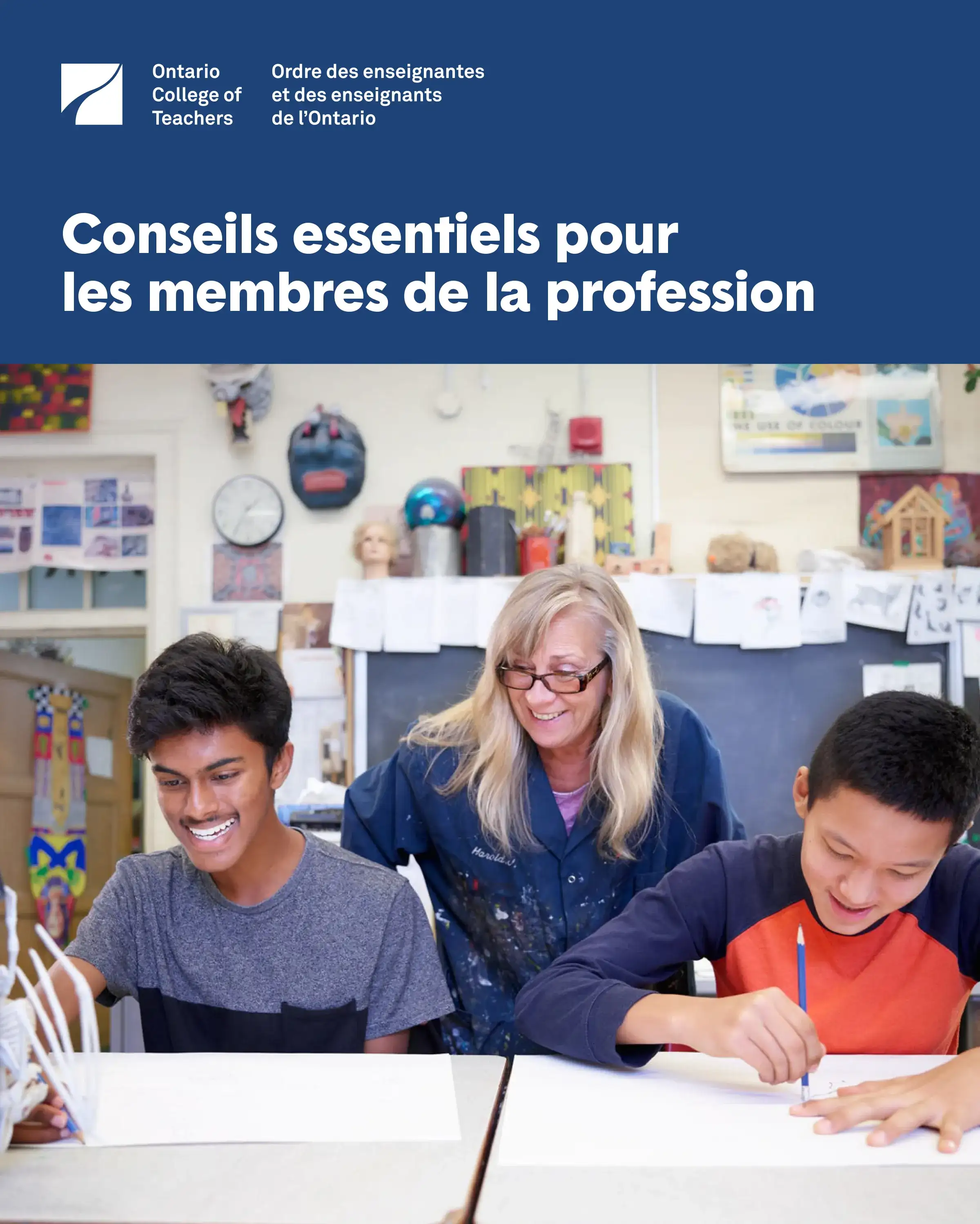 Couverture de Conseils essentiels pour les membres de la profession
