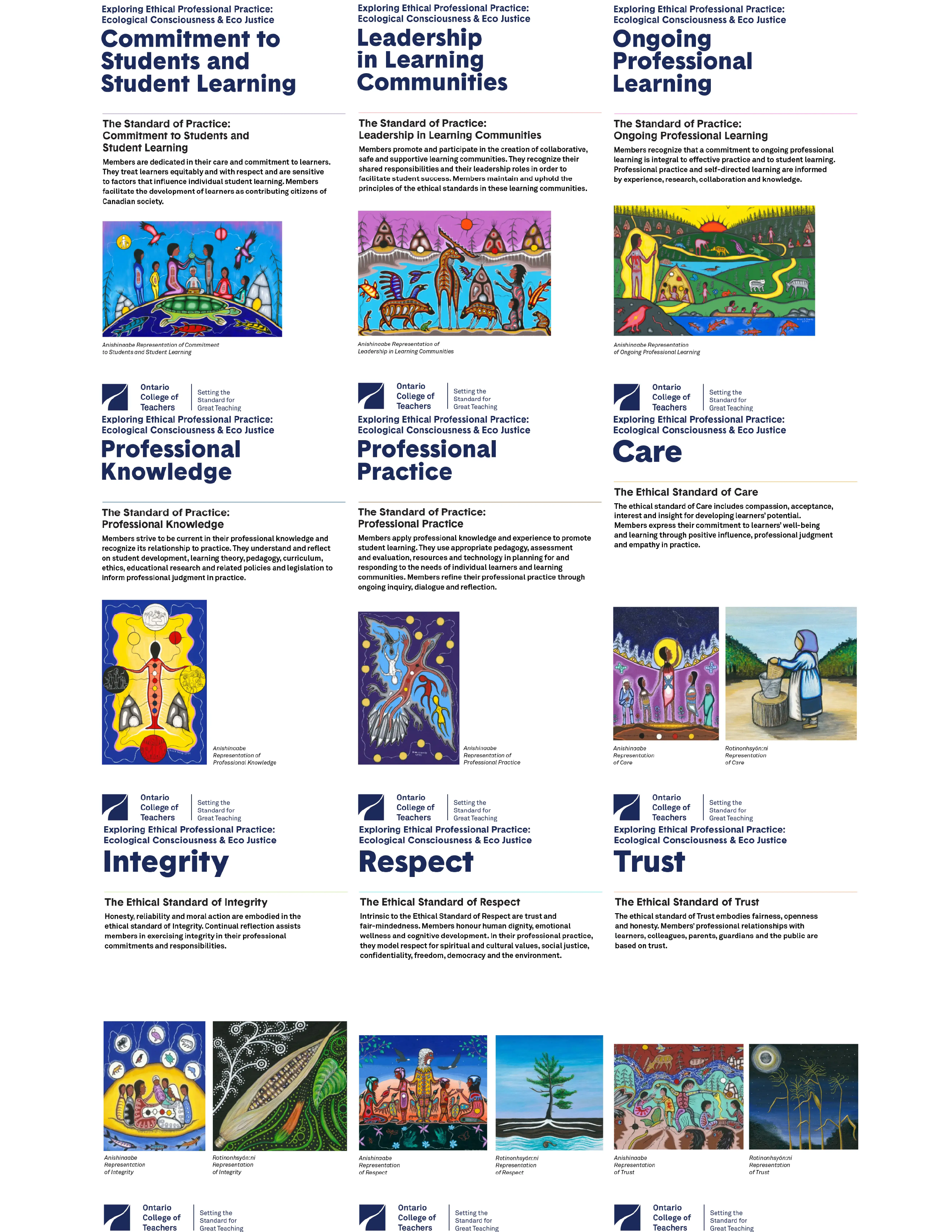 Exploring Ethical Professional Practice: Ecological Consciousness & Eco Justice Cards – All cover