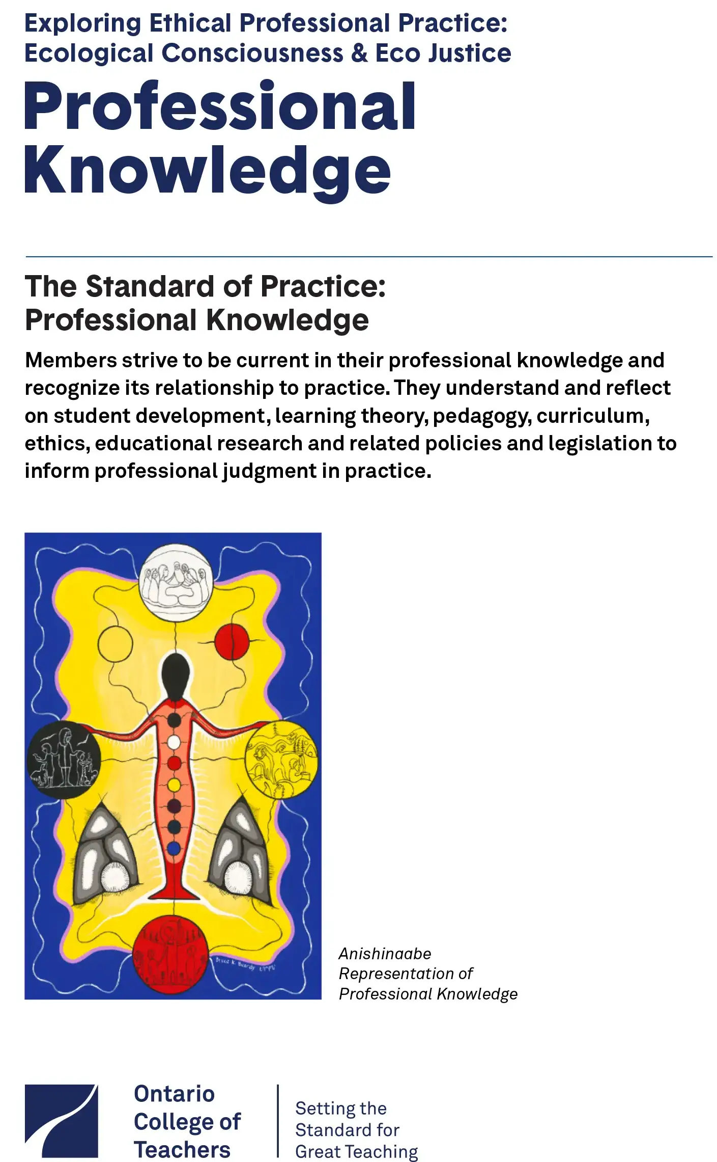 Exploring Ethical Professional Practice: Ecological Consciousness & Eco Justice Cards – Professional Knowledge cover