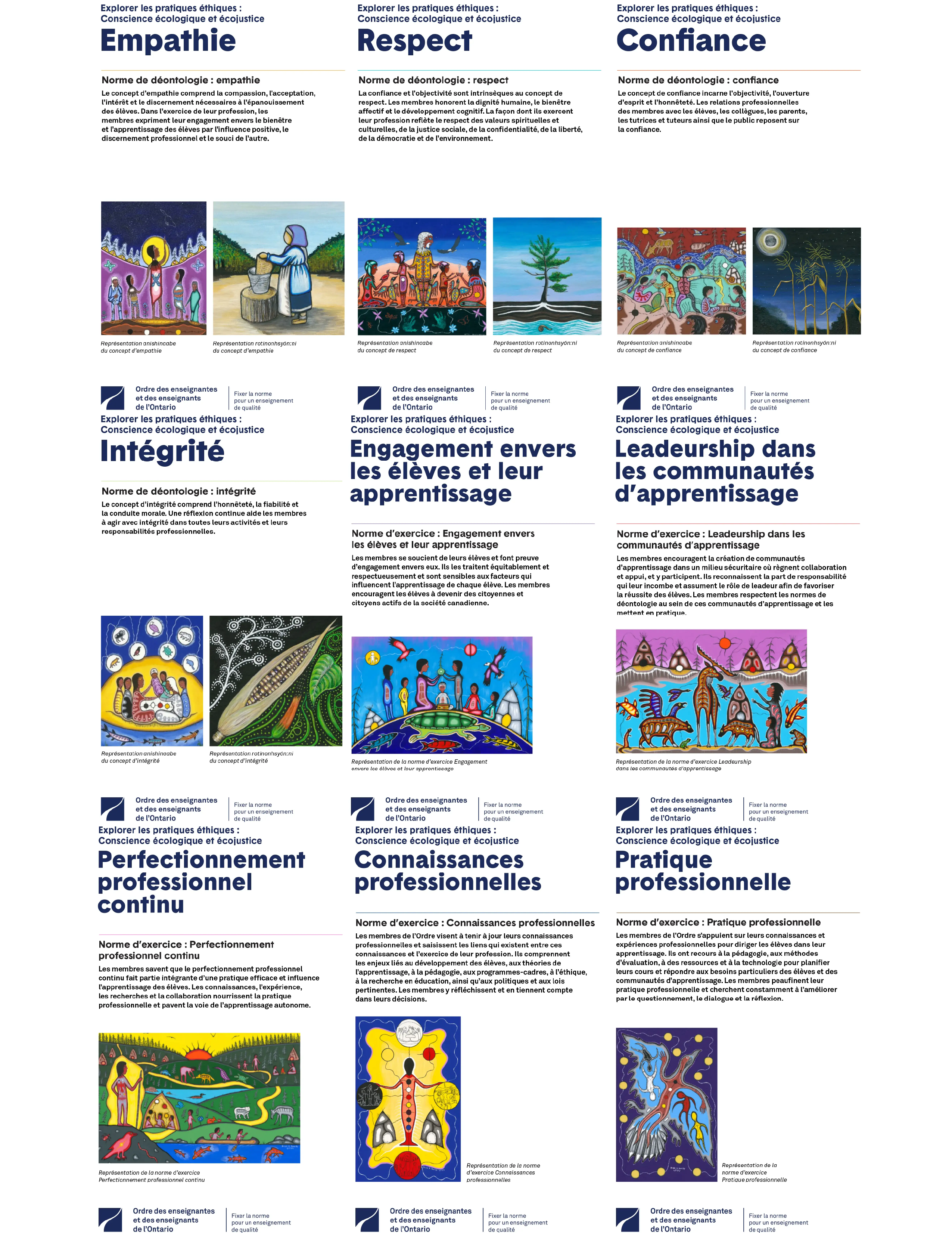 Couverture de Explorer les pratiques éthiques : Conscience écologique et écojustice cartes.