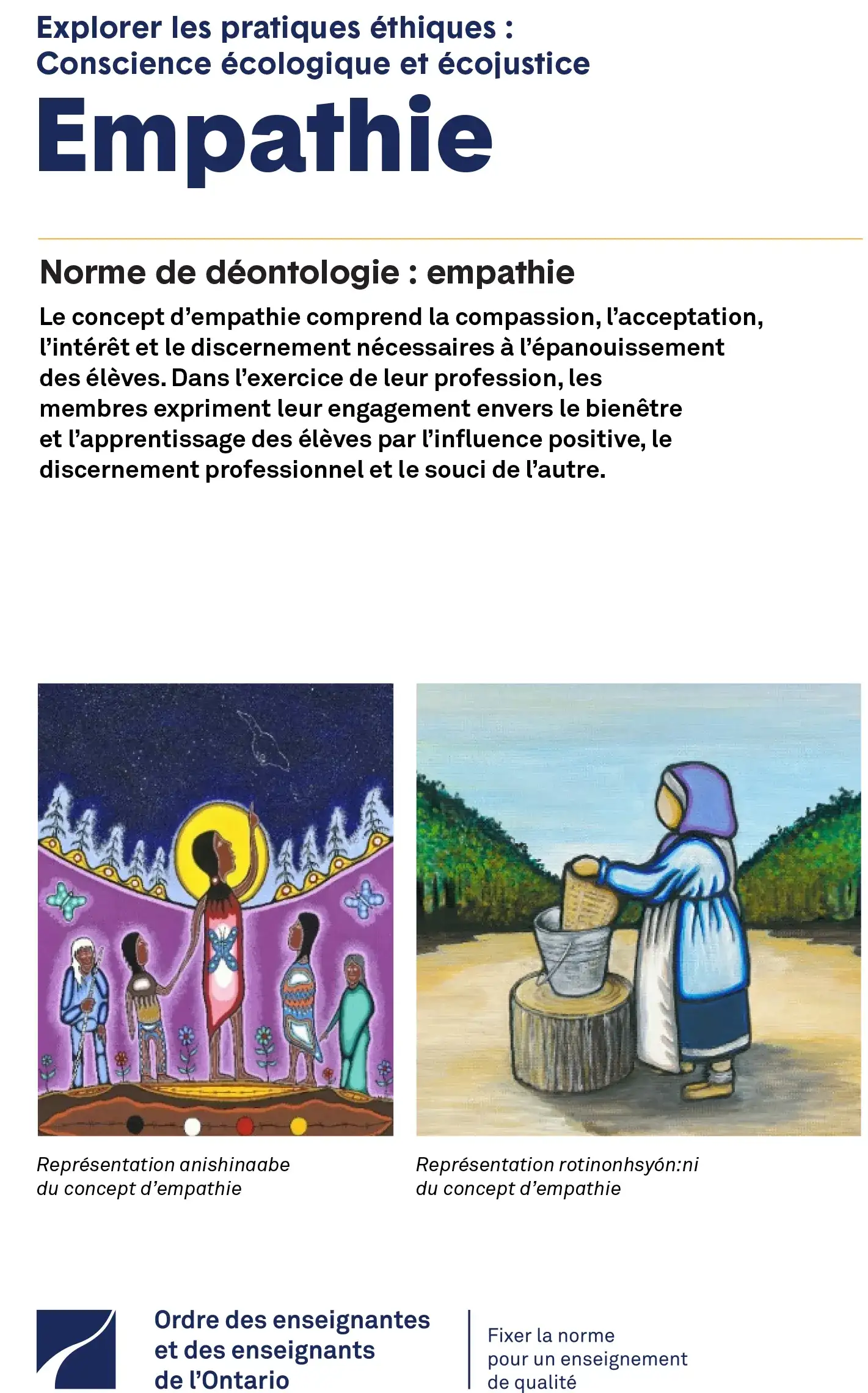 Couverture de Explorer les pratiques éthiques : Conscience écologique et écojustice – Empathie.