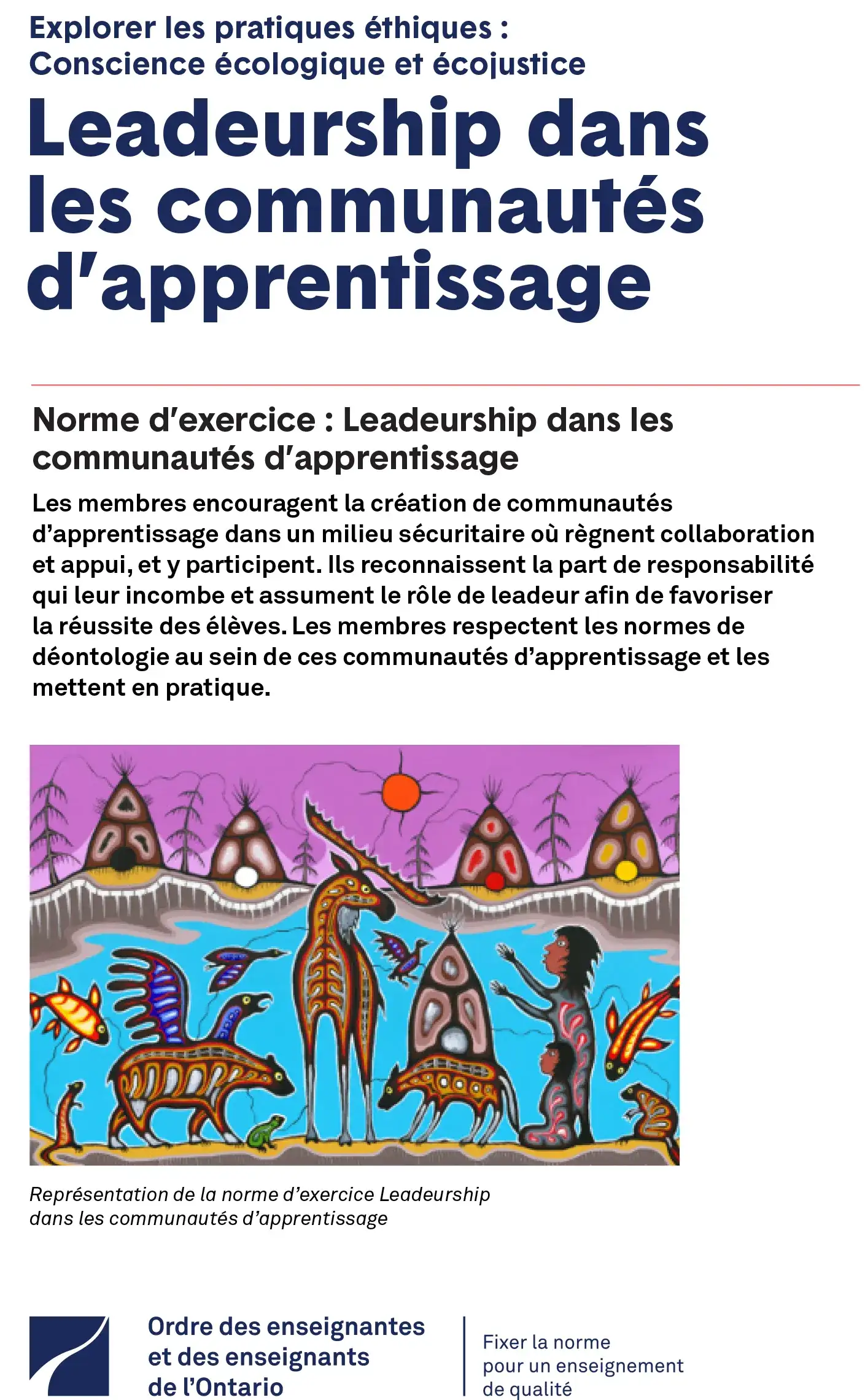 Couverture de Explorer les pratiques éthiques : Conscience écologique et écojustice cartes – Norme de déontologie : intégrité