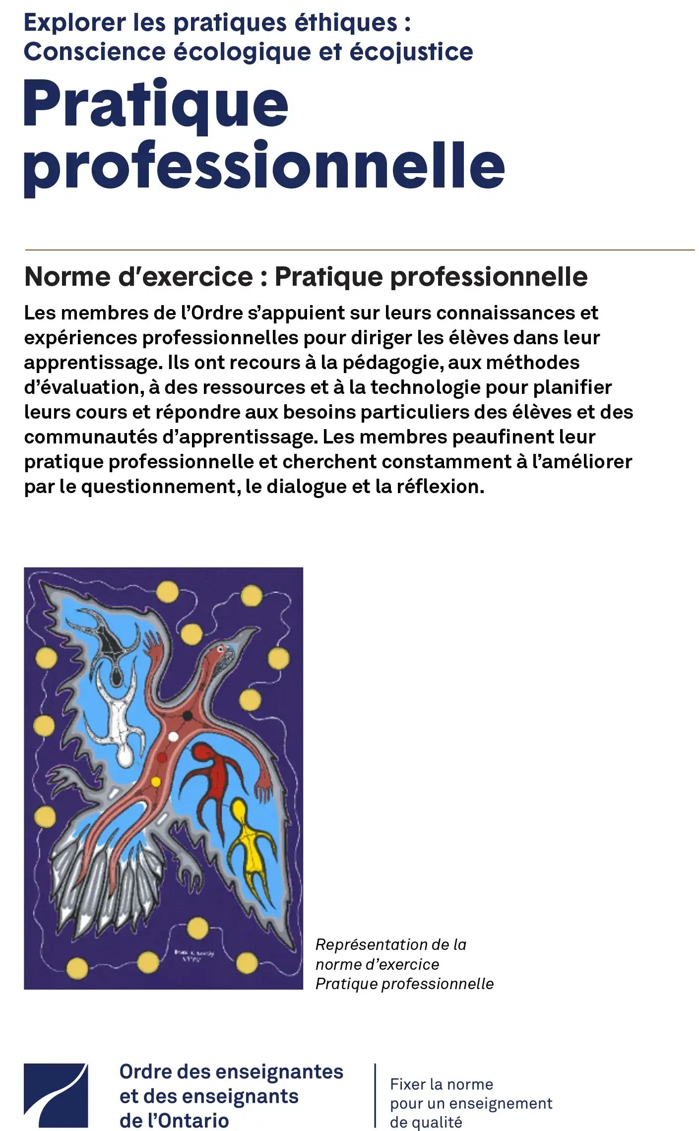 Couverture de Explorer les pratiques éthiques : Conscience écologique et écojustice - Norme de déontologie : empathie