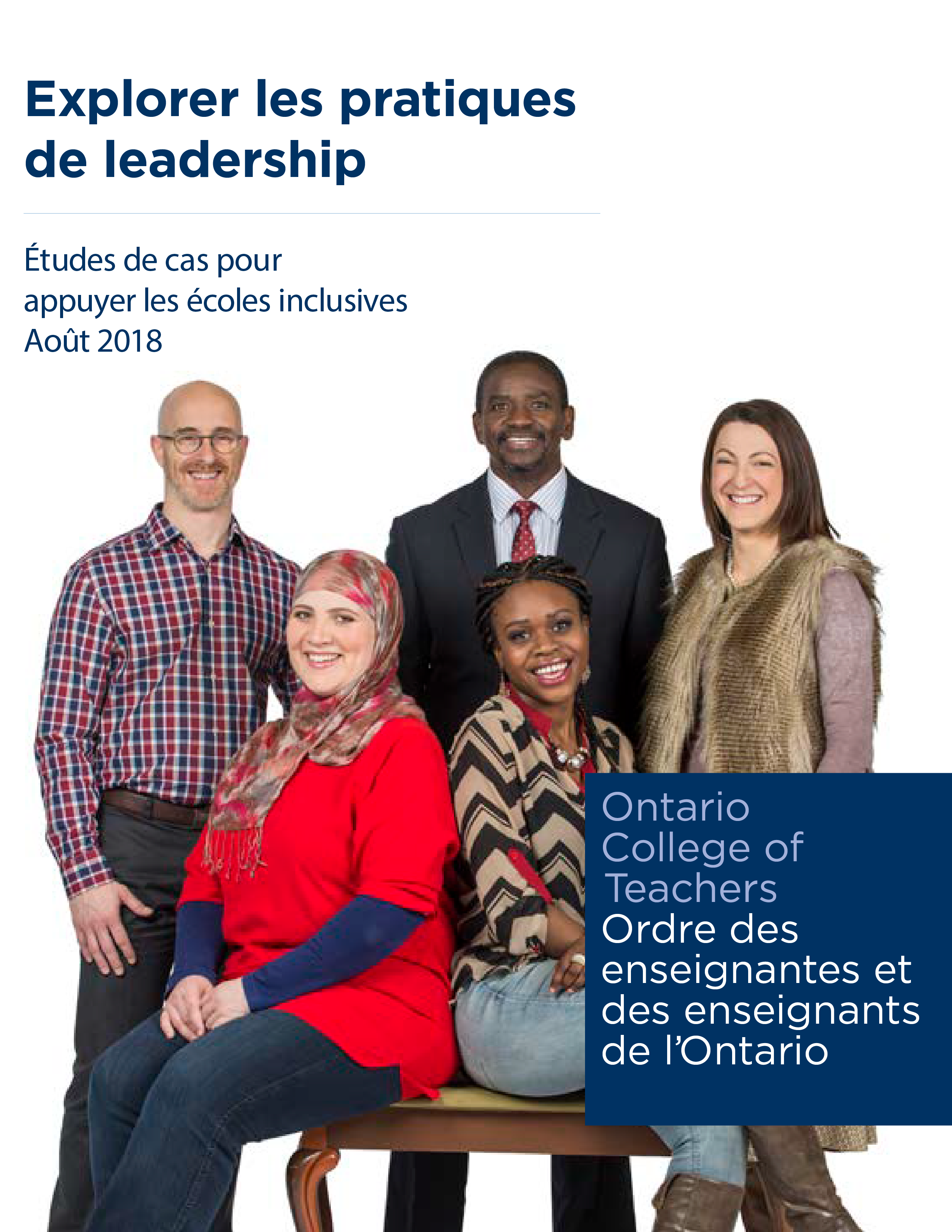 Couverture de Explorer les pratiques de leadership