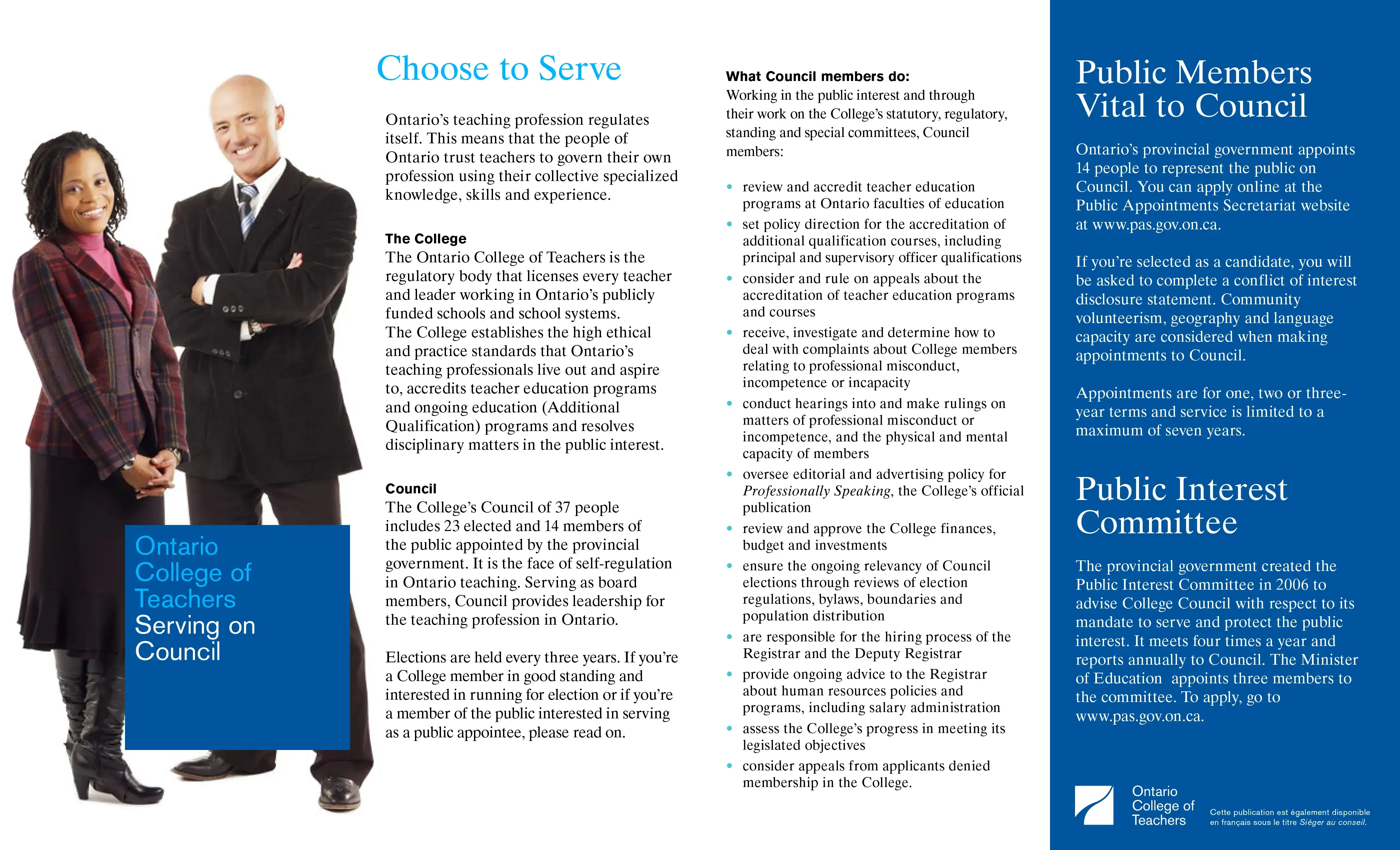 Serving on Council cover