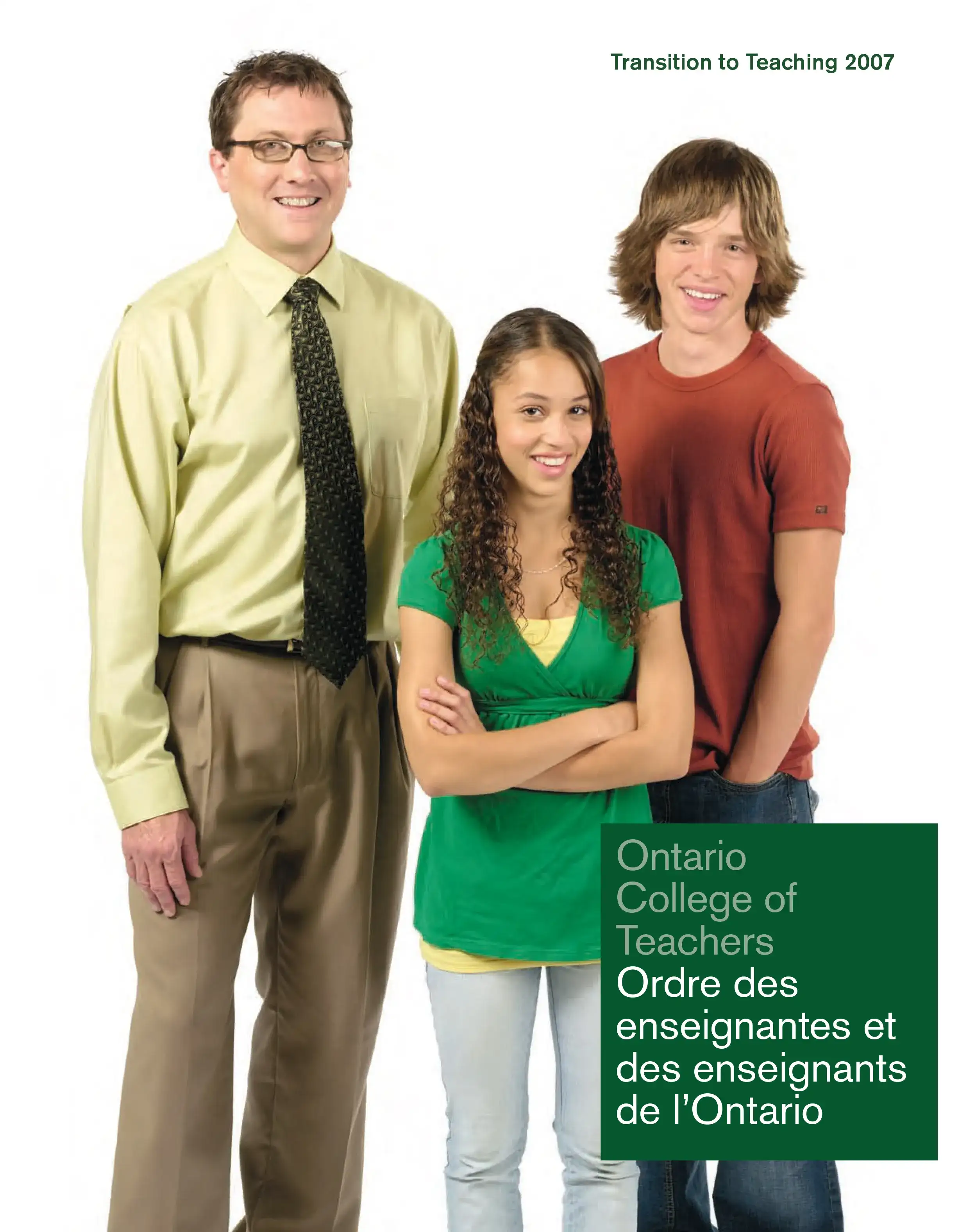 Cover of Transition to Teaching 2007