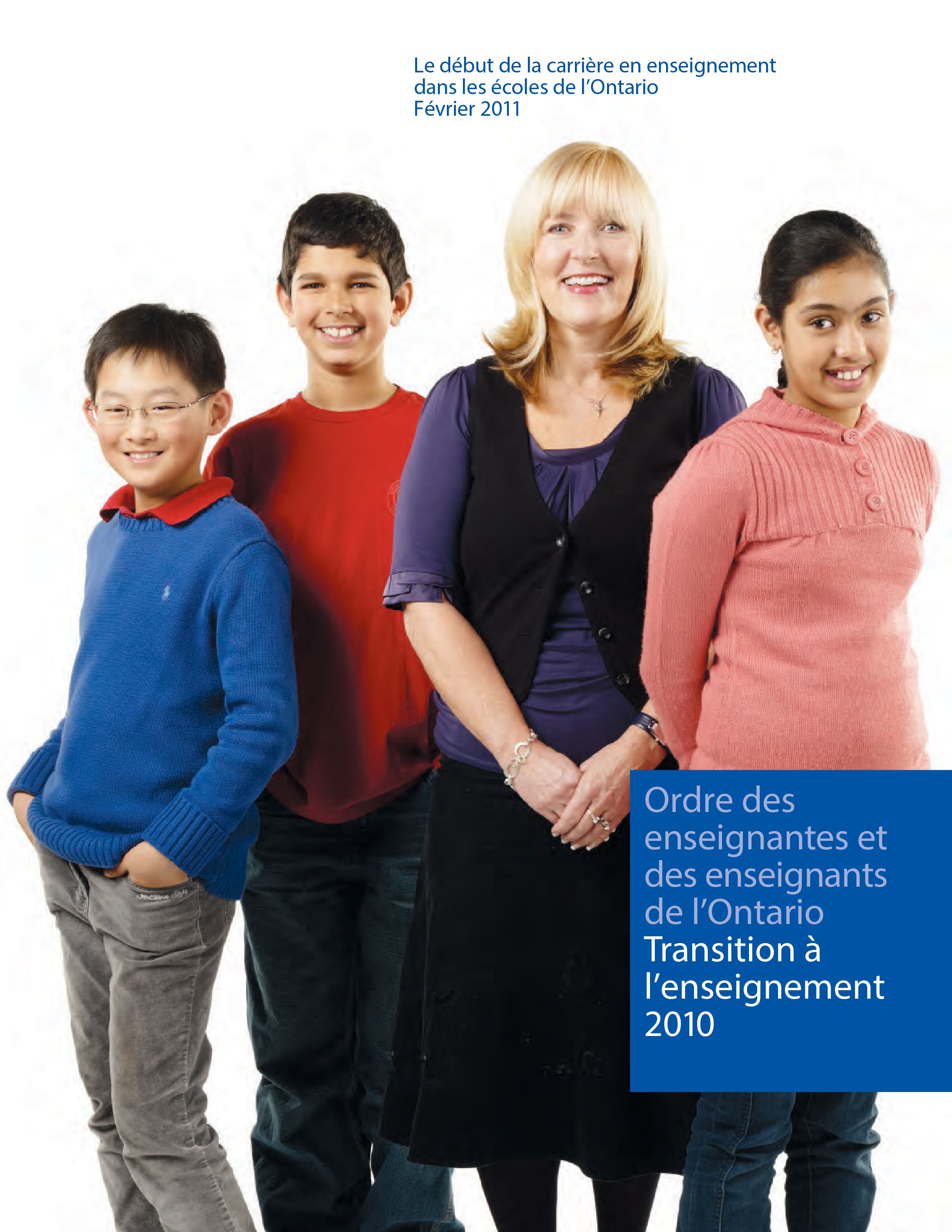 Couverture de Transition à l’enseignement 2010