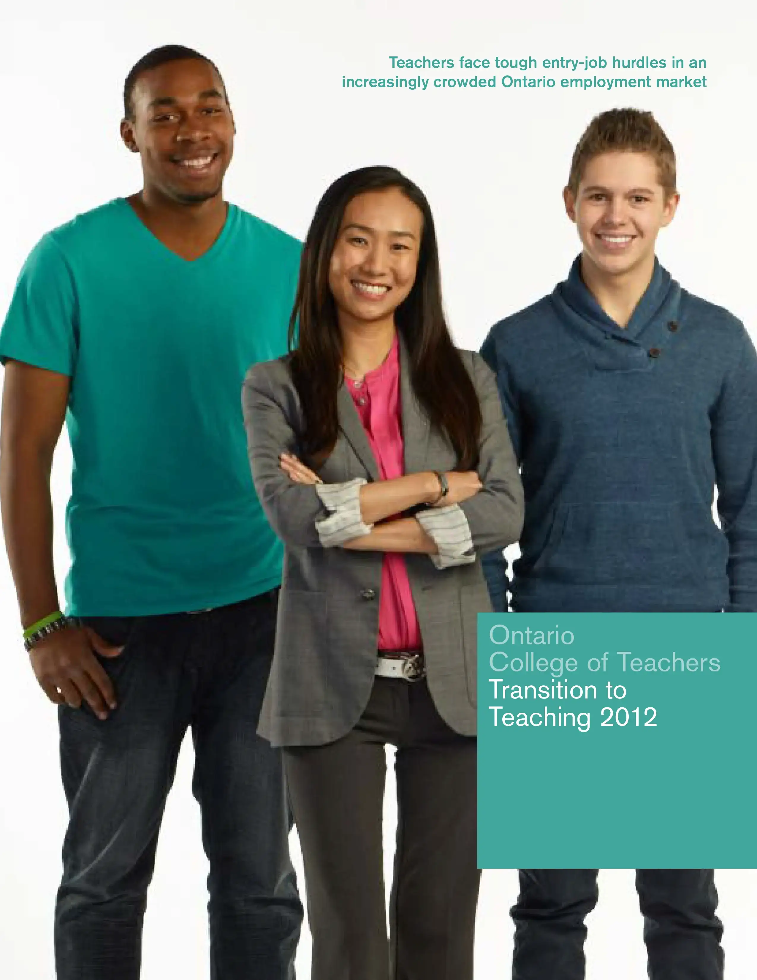 Cover of Transition to Teaching 2012