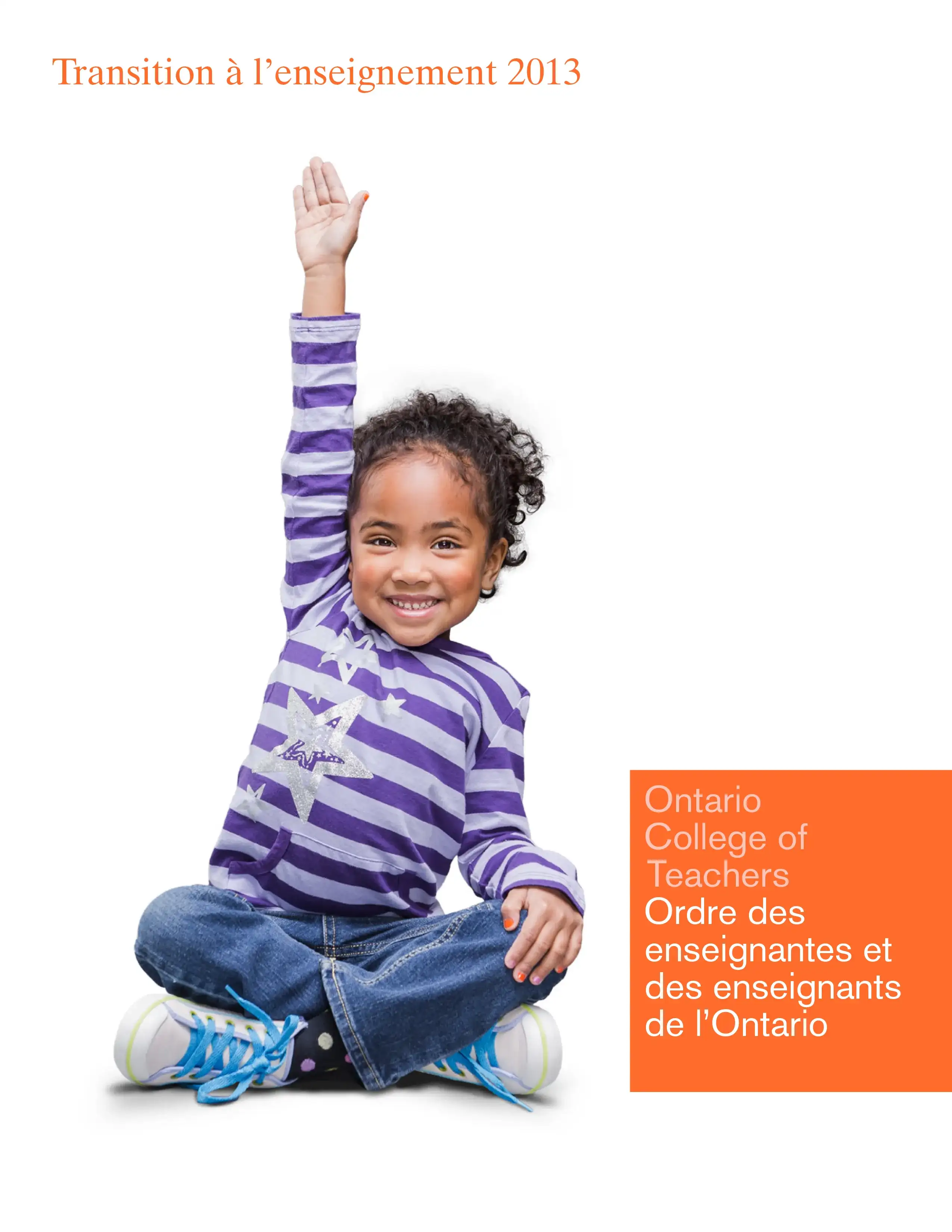 Couverture de Transition à l’enseignement 2013