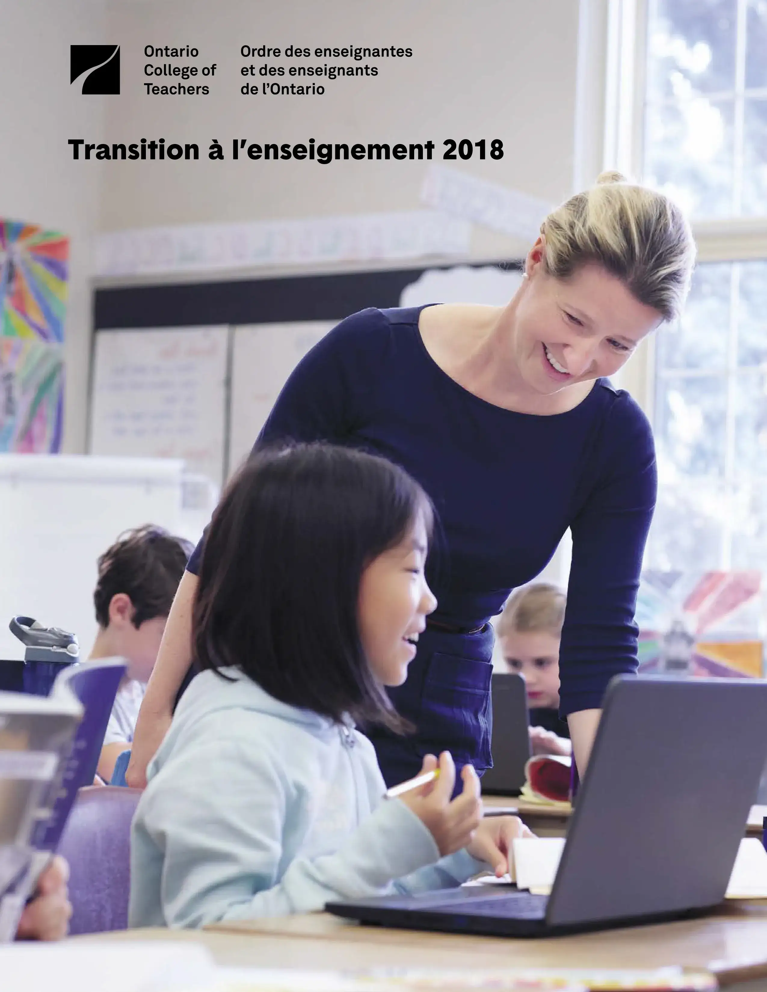 Couverture de Transition à l’enseignement 2018