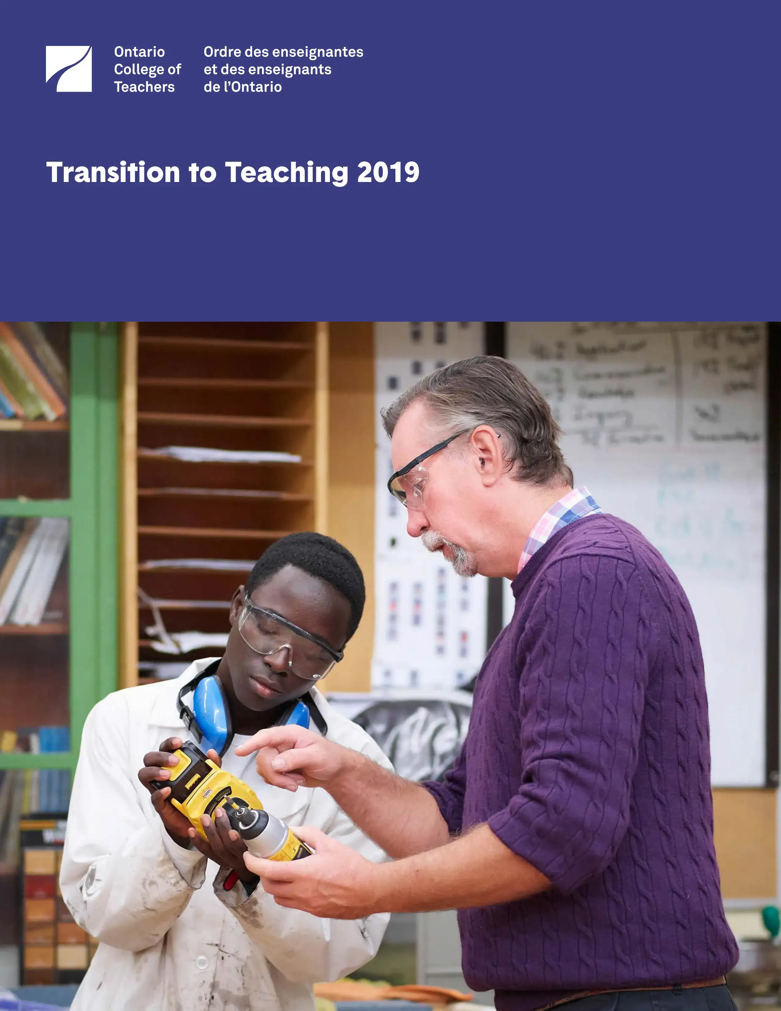 Cover of Transition to Teaching 2019