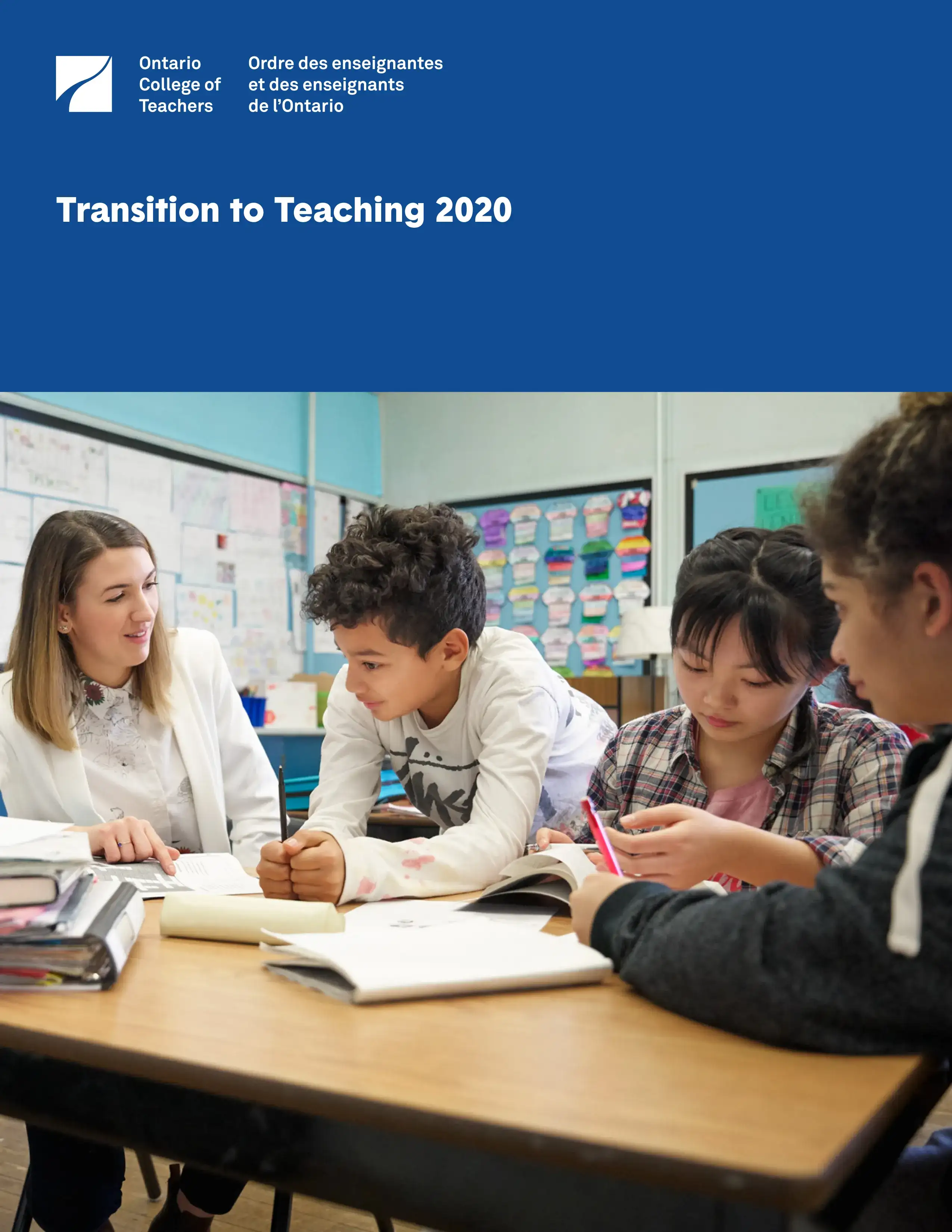 Cover of Transition to Teaching 2020