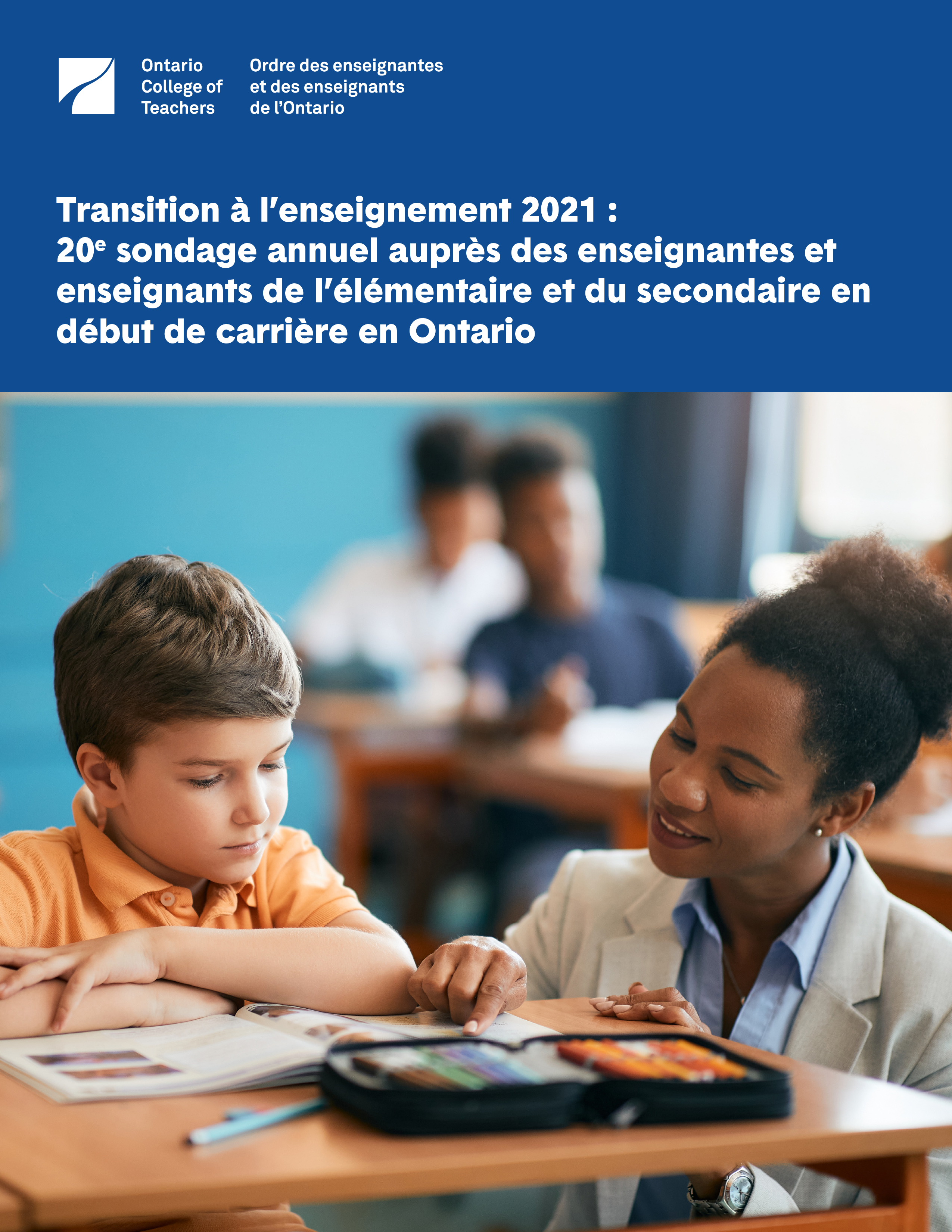 Couverture de Transition à l’enseignement 2021
