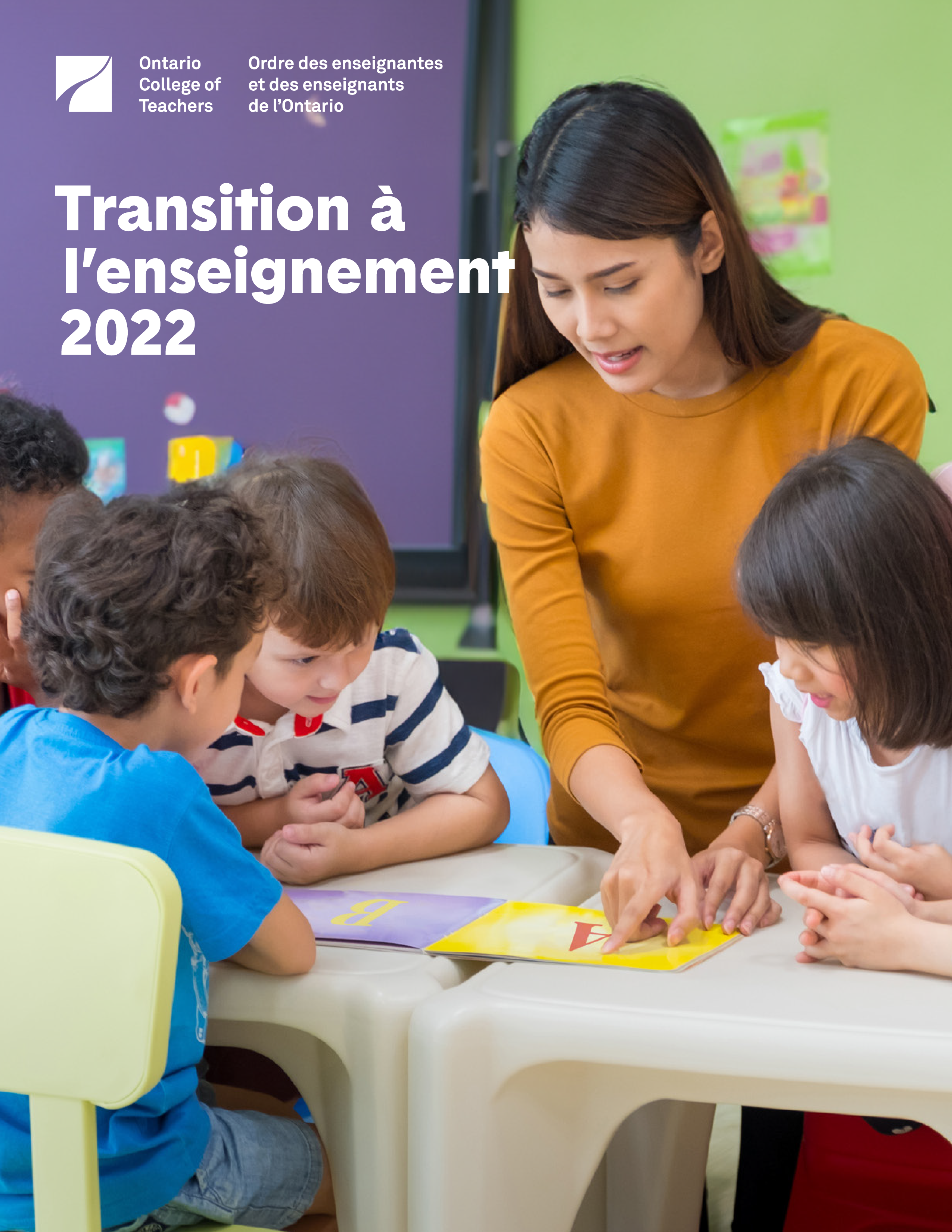 Couverture de Transition à l’enseignement 2022